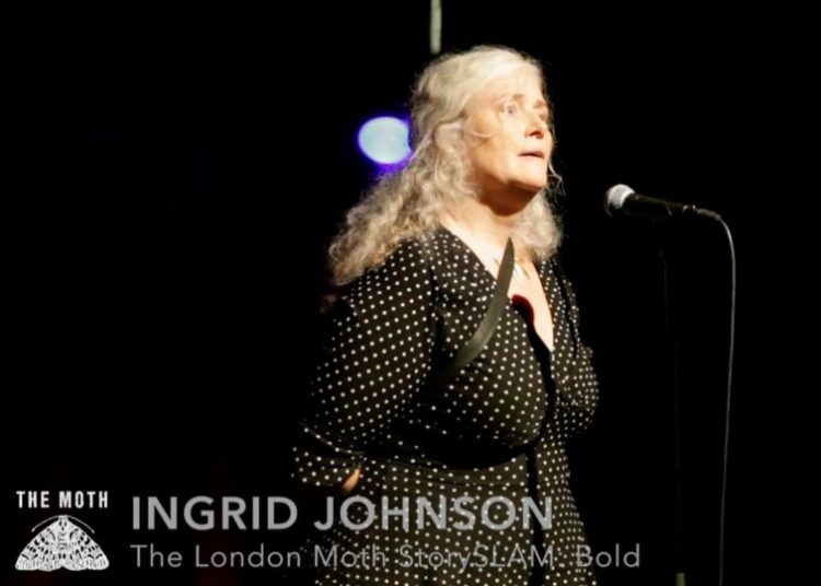 THE MOTH StorySlam London Theme Bold