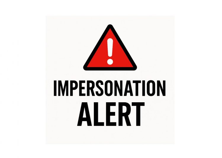 Important Notice: Impersonation Alert